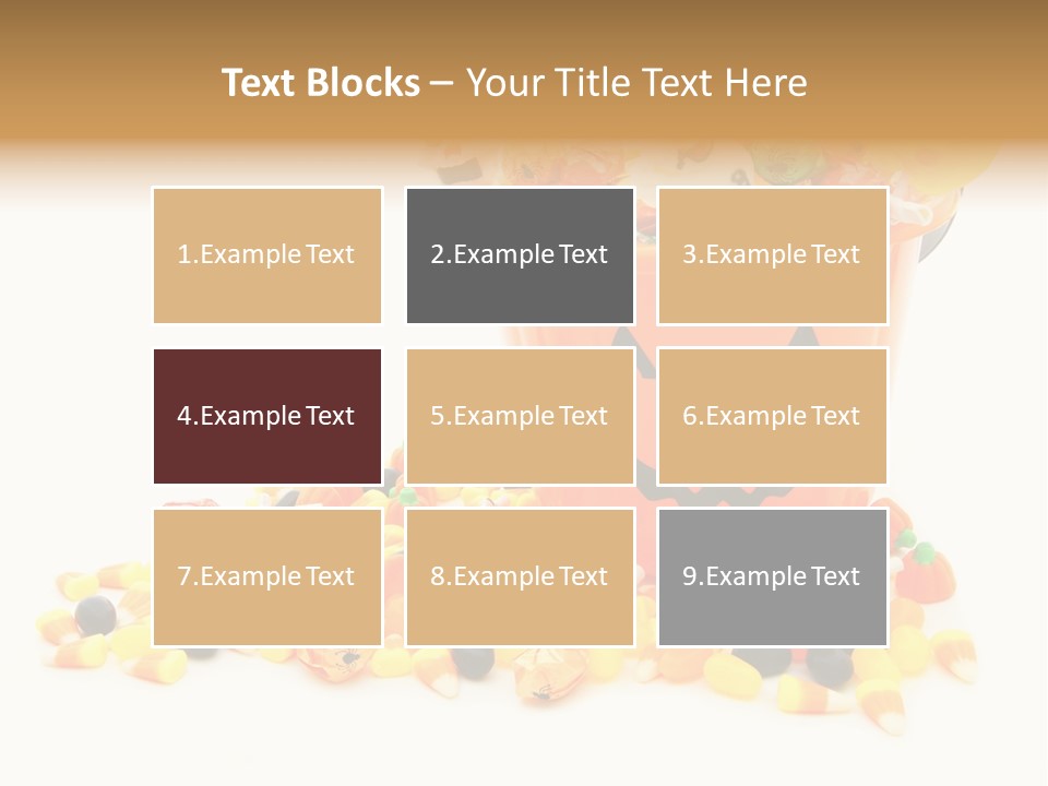 Seasonal Assorted Spooky PowerPoint Template