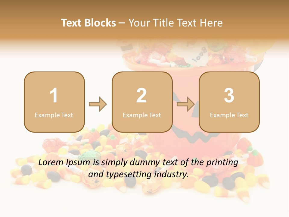 Seasonal Assorted Spooky PowerPoint Template