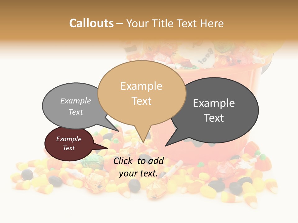 Seasonal Assorted Spooky PowerPoint Template