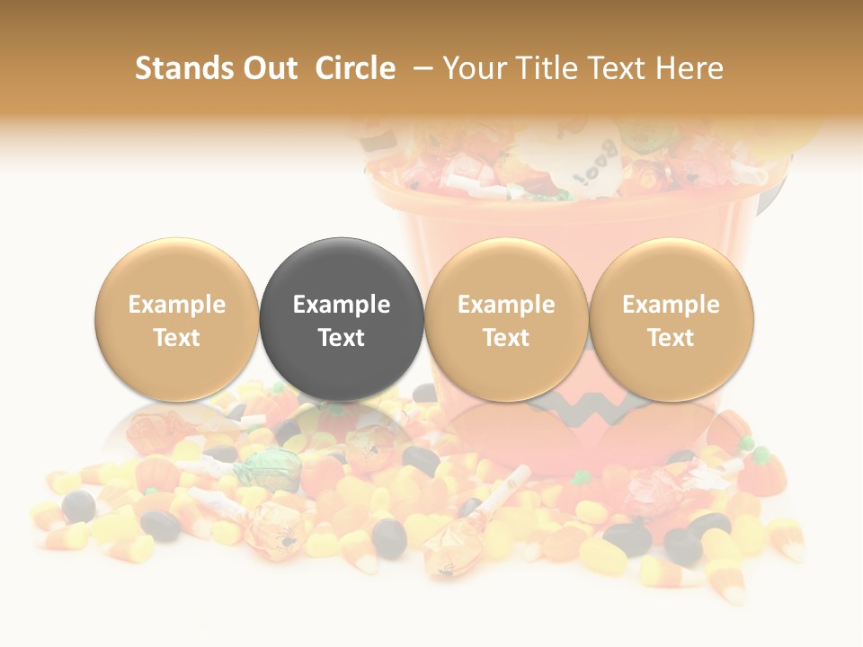 Seasonal Assorted Spooky PowerPoint Template