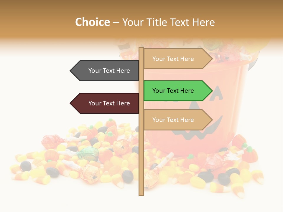 Seasonal Assorted Spooky PowerPoint Template