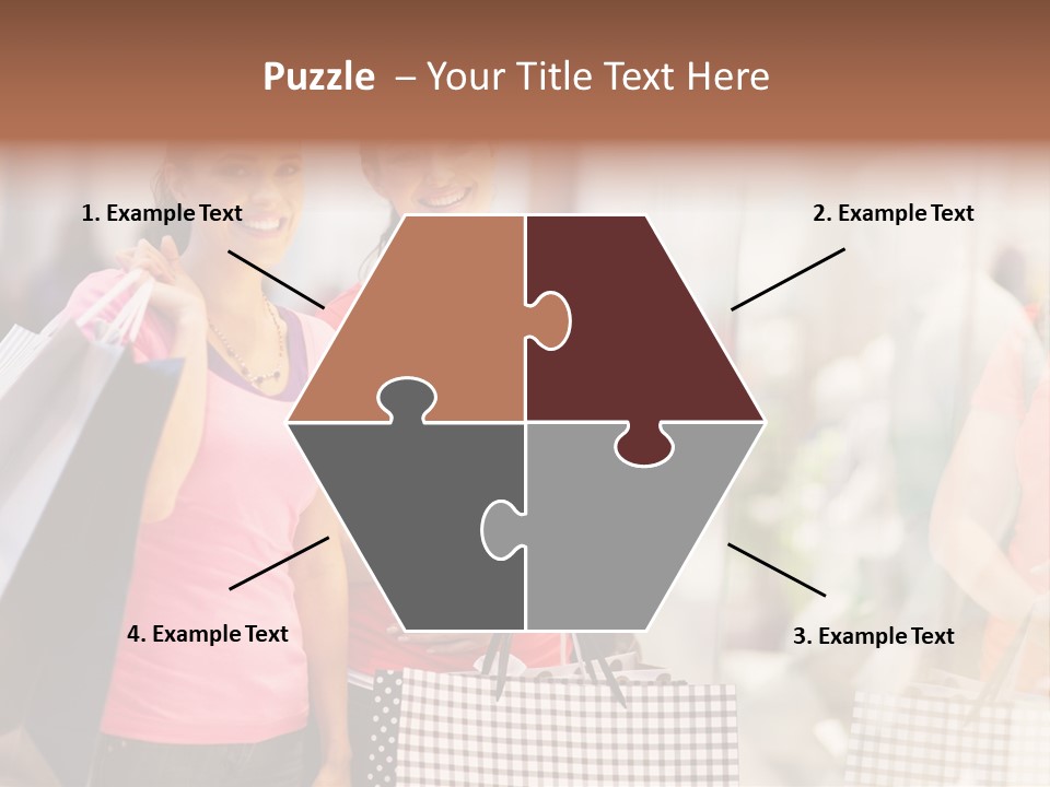 Spending Casual Looking PowerPoint Template