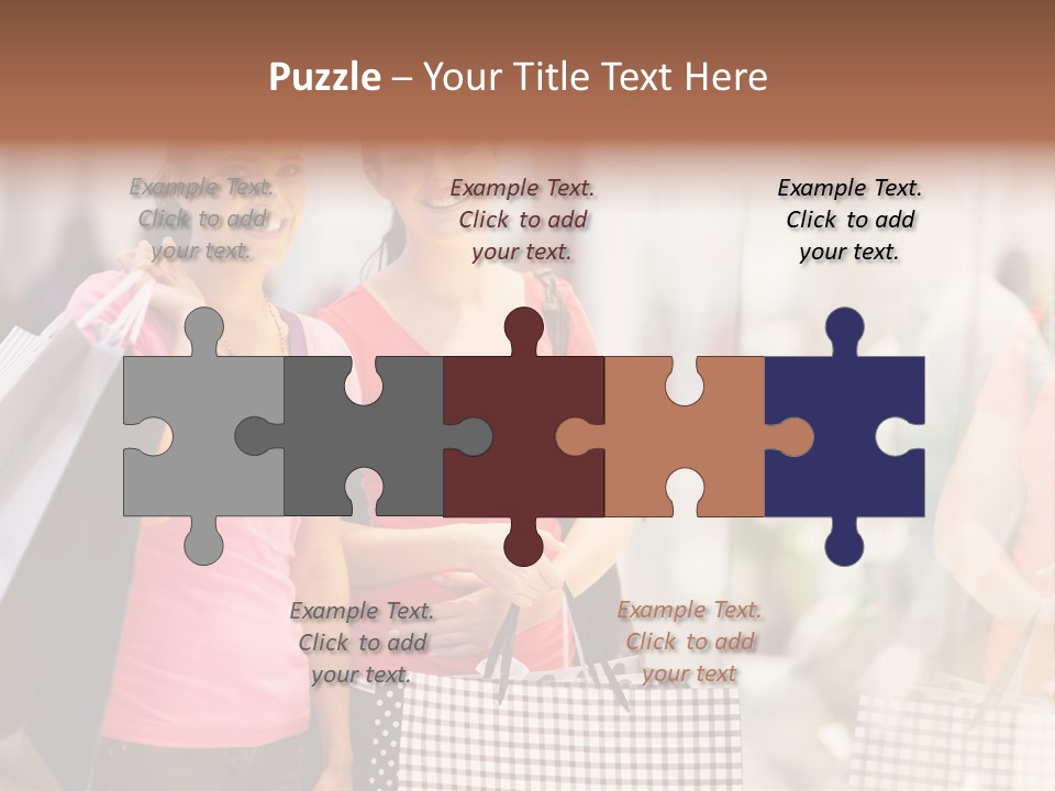 Spending Casual Looking PowerPoint Template