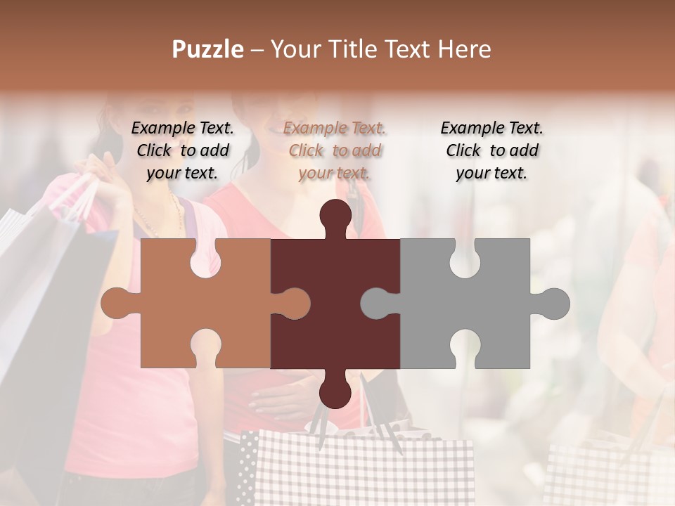 Spending Casual Looking PowerPoint Template