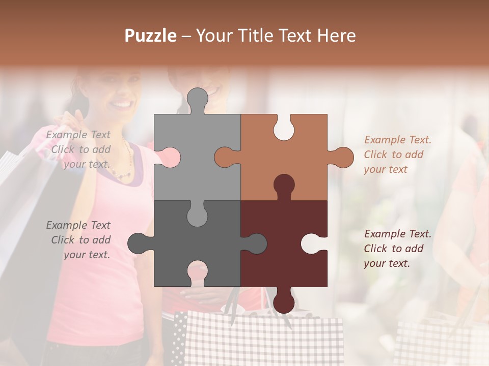Spending Casual Looking PowerPoint Template