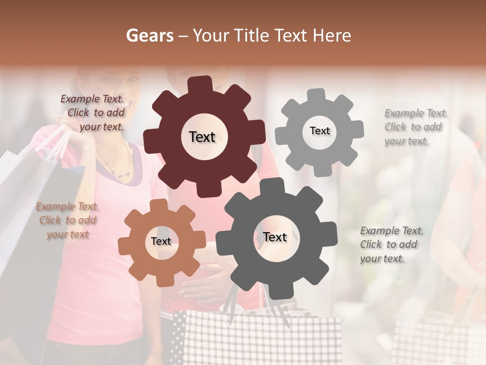 Spending Casual Looking PowerPoint Template