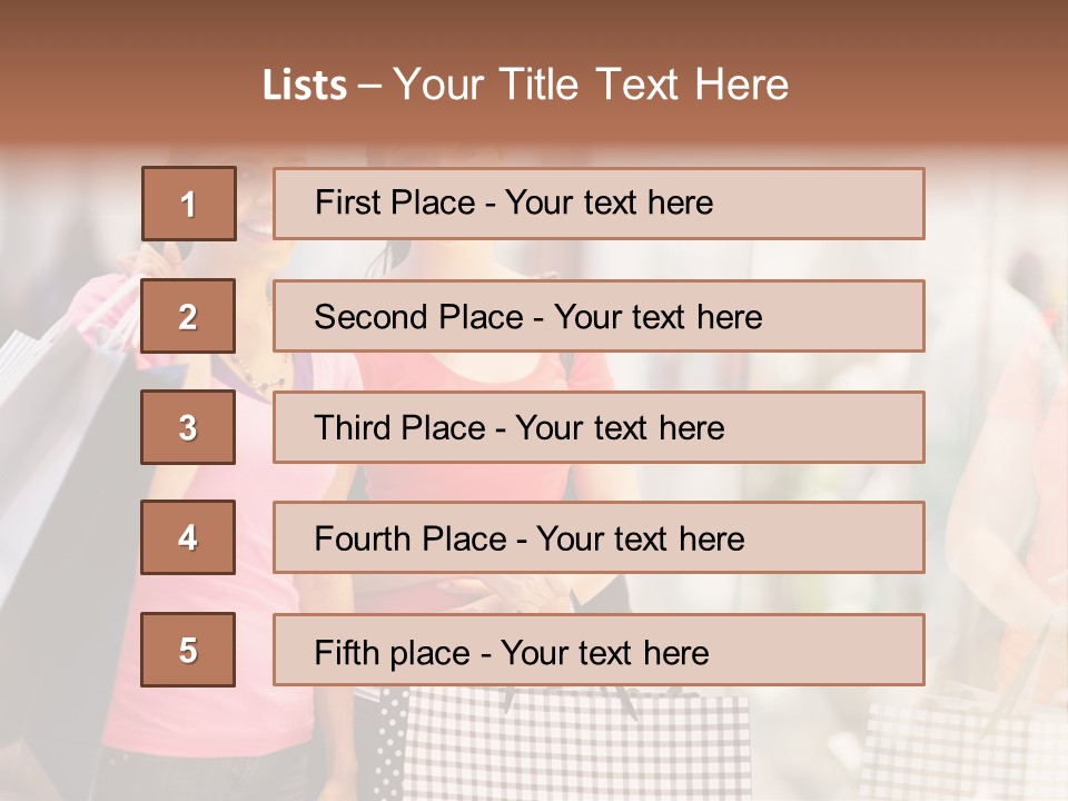 Spending Casual Looking PowerPoint Template