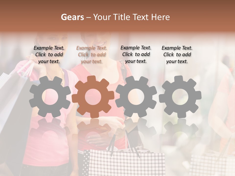 Spending Casual Looking PowerPoint Template