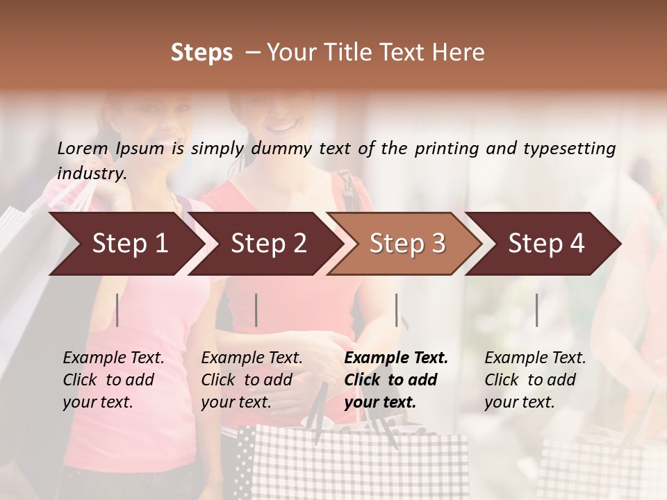 Spending Casual Looking PowerPoint Template