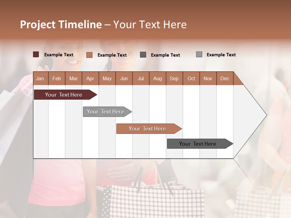 Spending Casual Looking PowerPoint Template