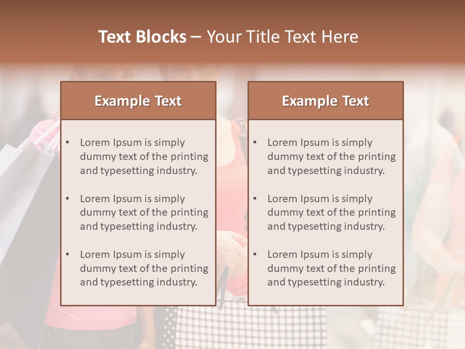 Spending Casual Looking PowerPoint Template