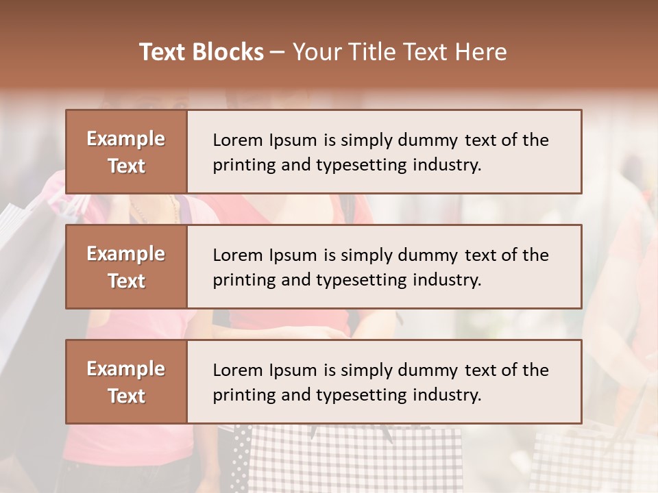 Spending Casual Looking PowerPoint Template