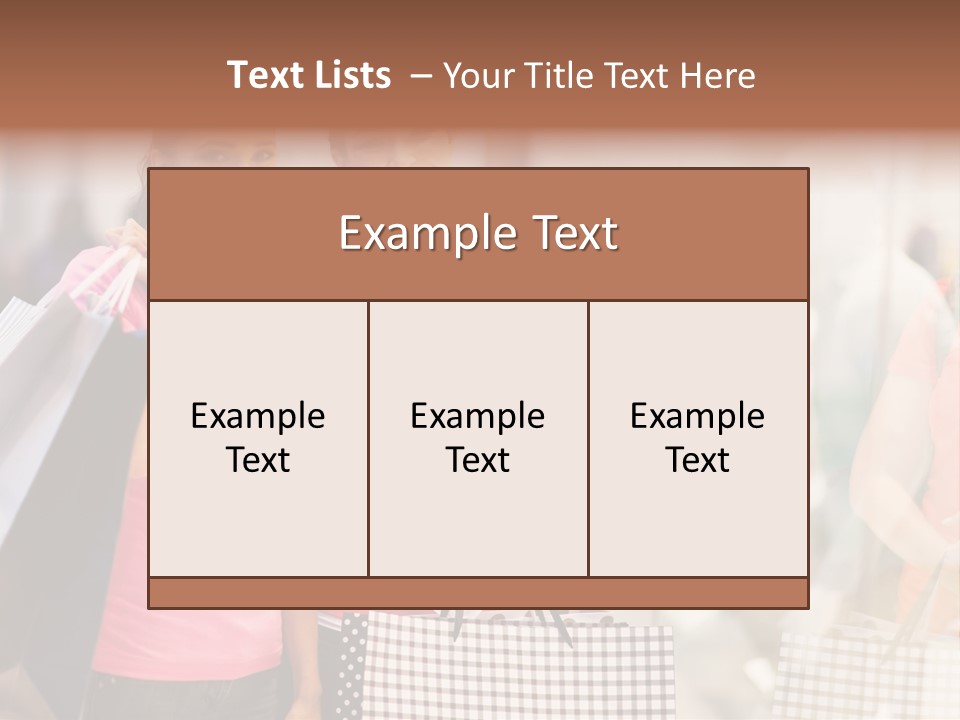 Spending Casual Looking PowerPoint Template
