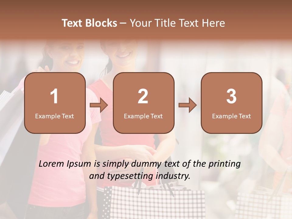 Spending Casual Looking PowerPoint Template