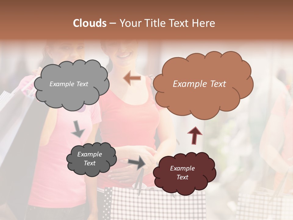 Spending Casual Looking PowerPoint Template