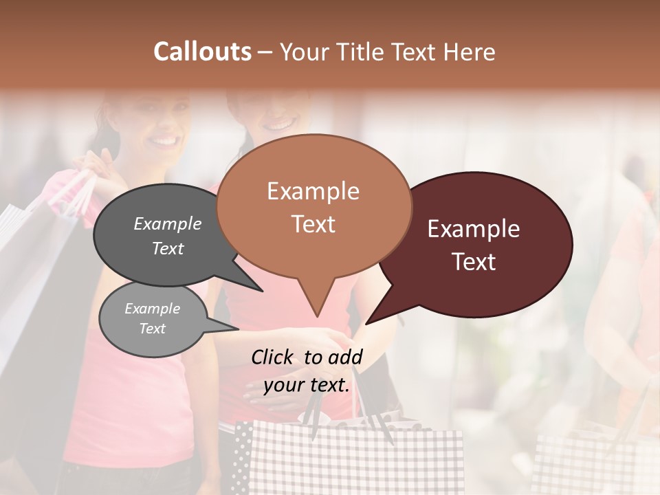 Spending Casual Looking PowerPoint Template