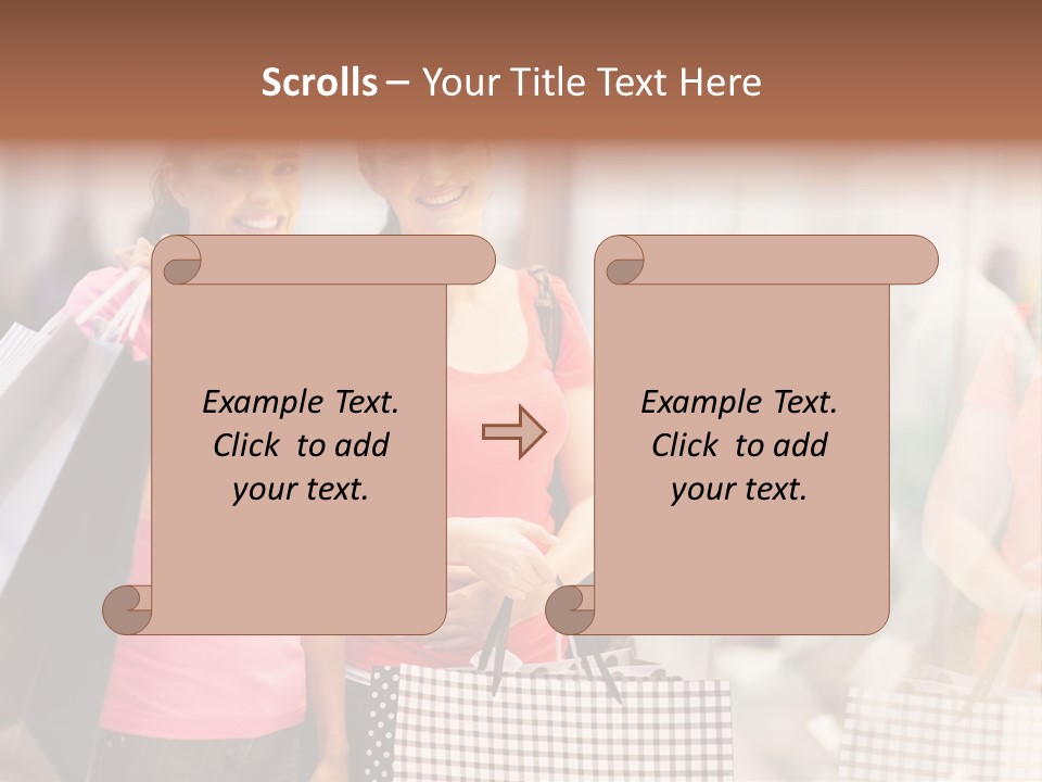 Spending Casual Looking PowerPoint Template