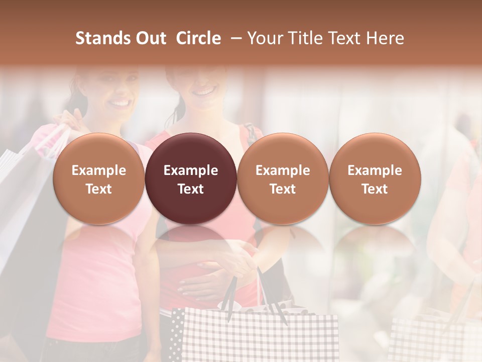 Spending Casual Looking PowerPoint Template