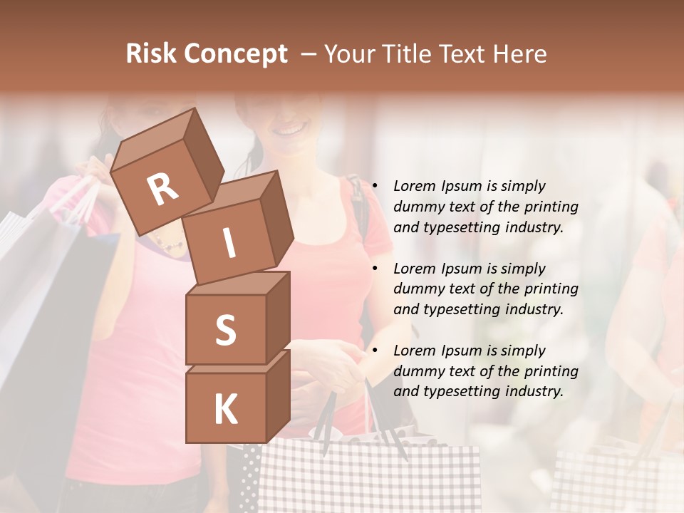 Spending Casual Looking PowerPoint Template