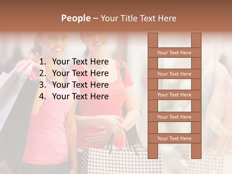 Spending Casual Looking PowerPoint Template