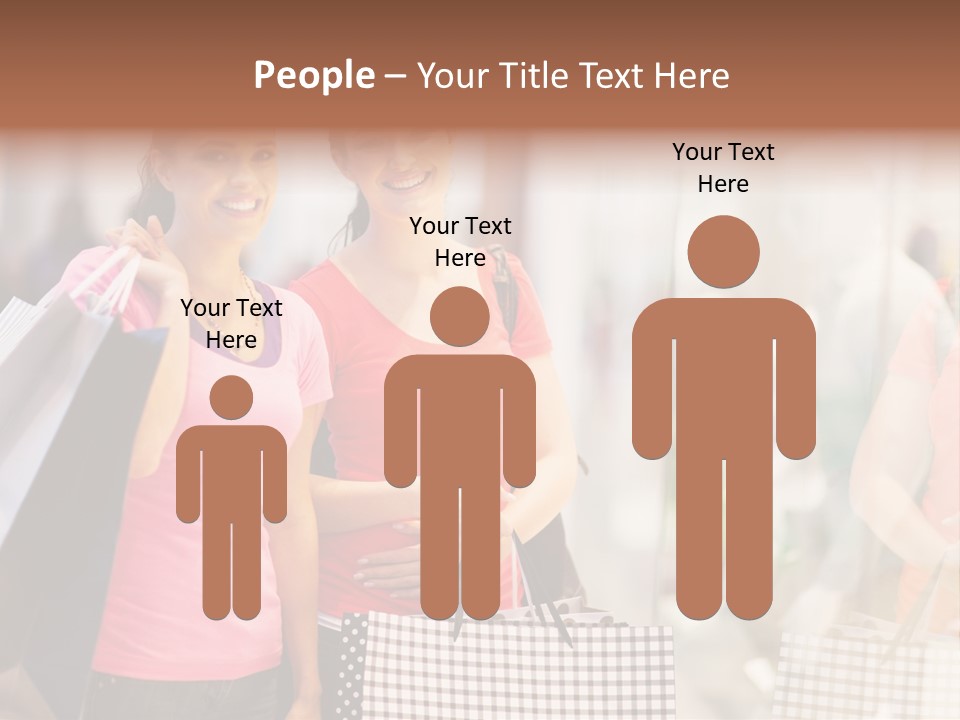 Spending Casual Looking PowerPoint Template