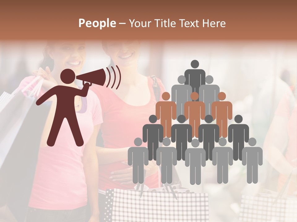 Spending Casual Looking PowerPoint Template