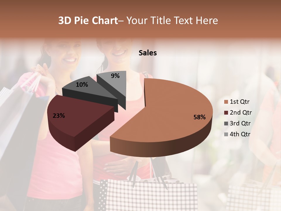 Spending Casual Looking PowerPoint Template
