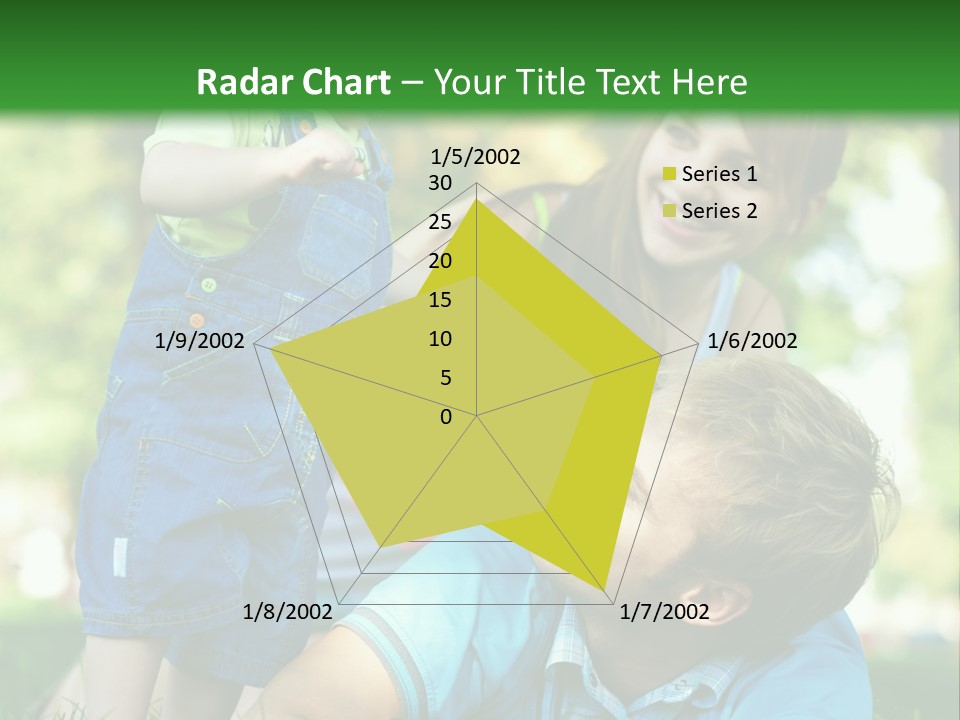 Daughter Summer Trees PowerPoint Template