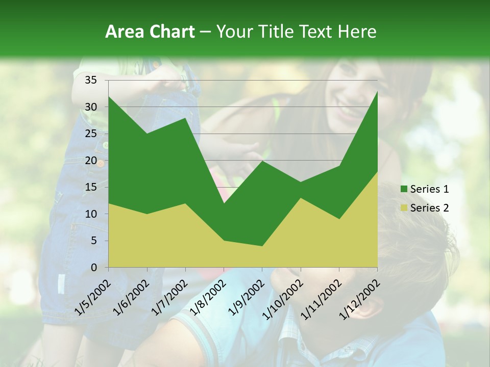 Daughter Summer Trees PowerPoint Template