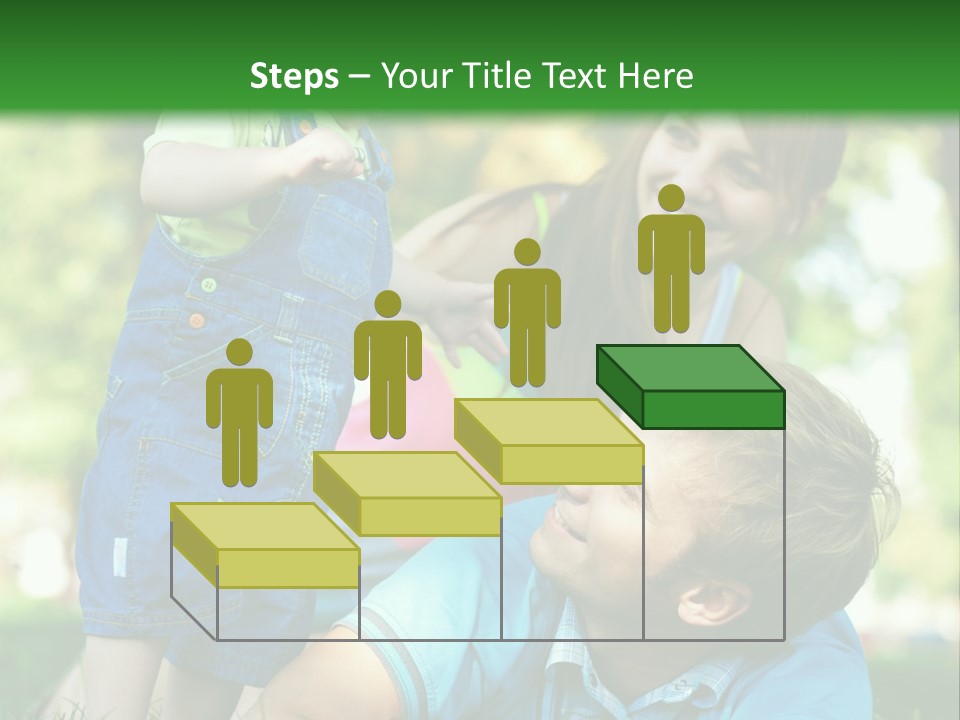 Daughter Summer Trees PowerPoint Template