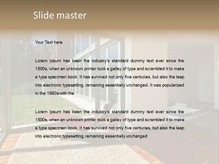 Furniture Indoor Nature PowerPoint Template