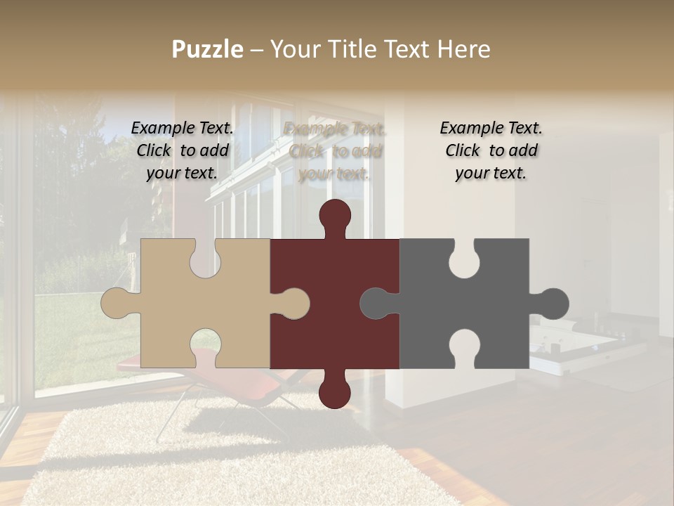 Furniture Indoor Nature PowerPoint Template