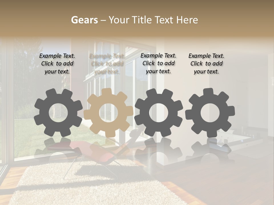 Furniture Indoor Nature PowerPoint Template