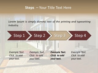 Furniture Indoor Nature PowerPoint Template