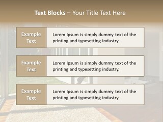 Furniture Indoor Nature PowerPoint Template