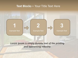 Furniture Indoor Nature PowerPoint Template
