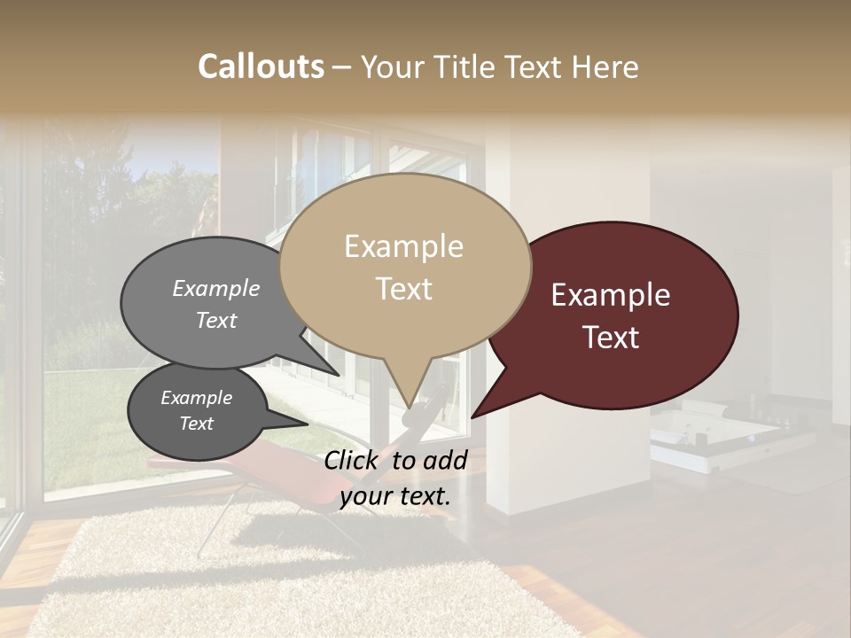Furniture Indoor Nature PowerPoint Template