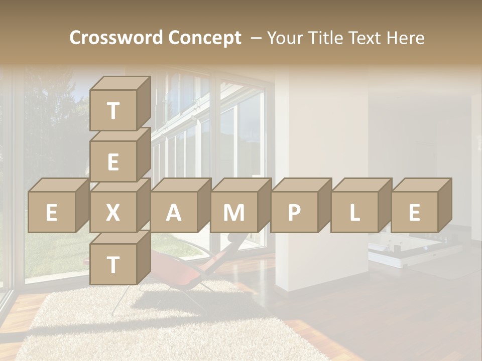 Furniture Indoor Nature PowerPoint Template