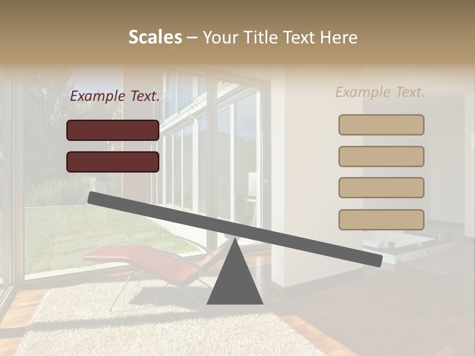 Furniture Indoor Nature PowerPoint Template