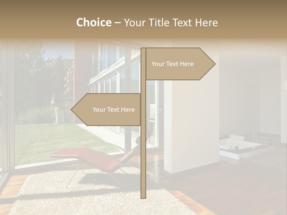Furniture Indoor Nature PowerPoint Template