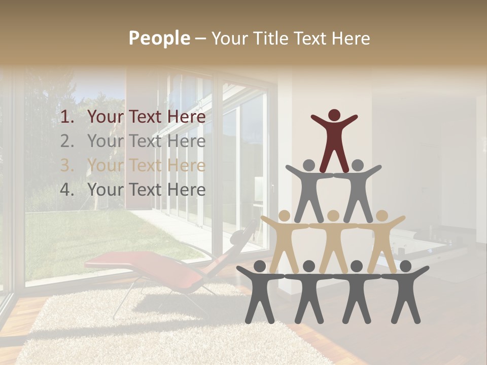 Furniture Indoor Nature PowerPoint Template