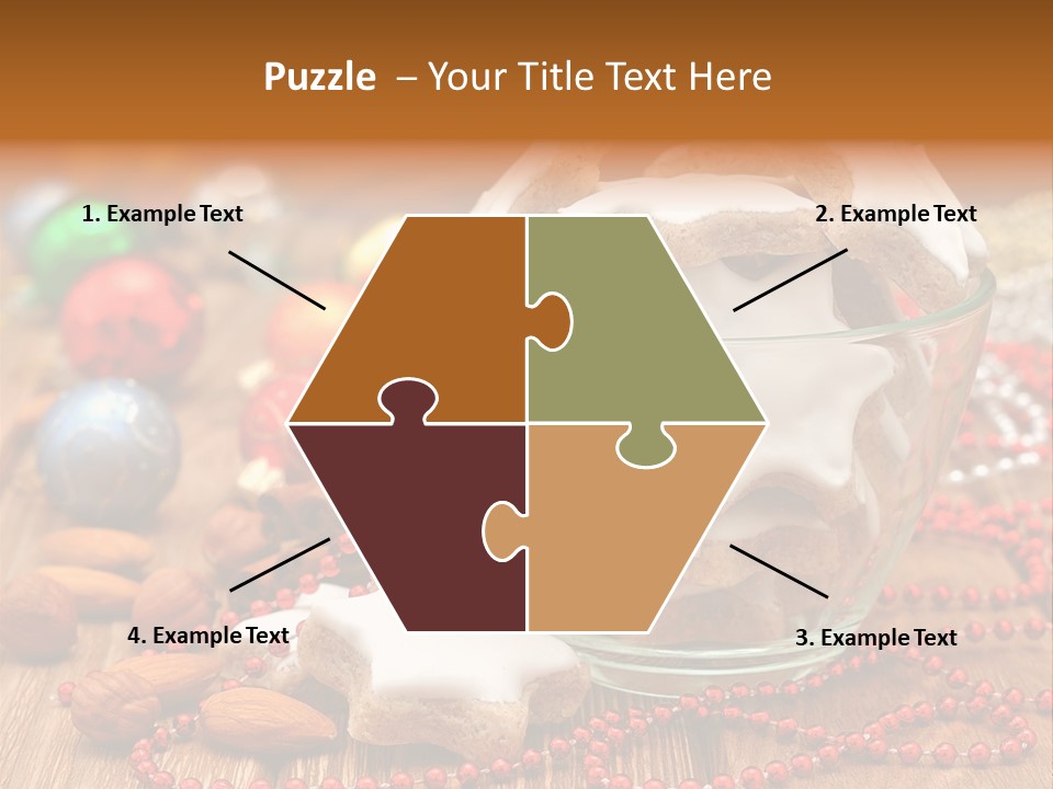 Snacks Background Traditional PowerPoint Template