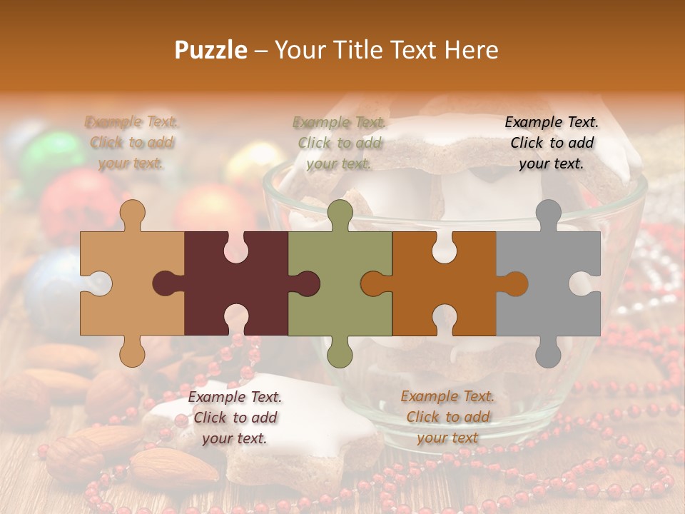 Snacks Background Traditional PowerPoint Template