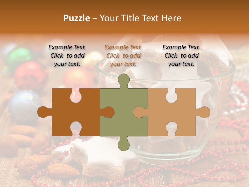 Snacks Background Traditional PowerPoint Template