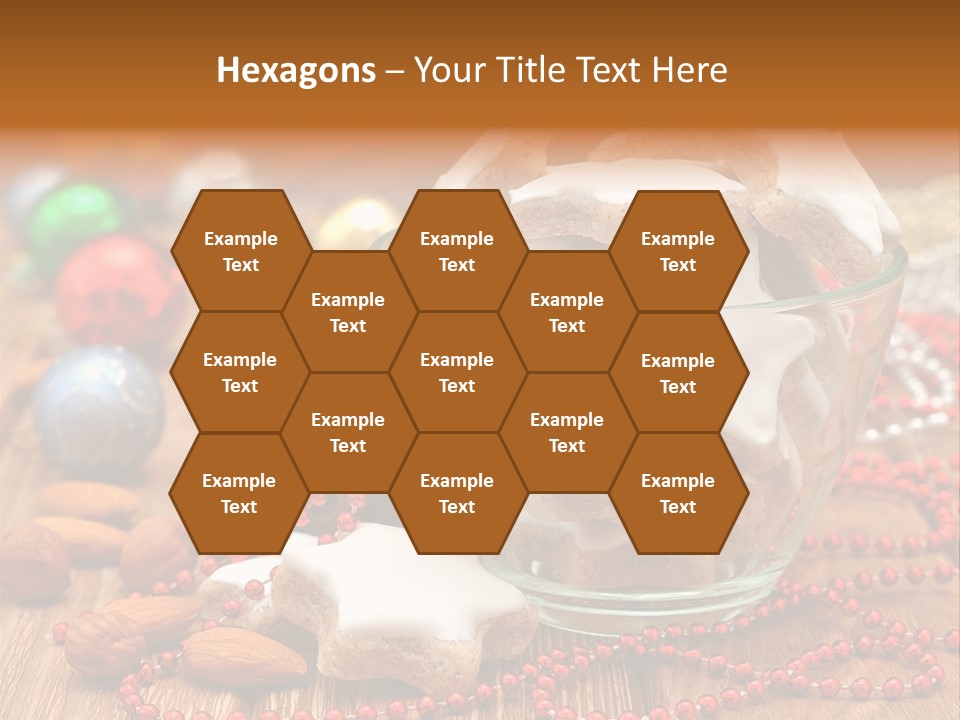 Snacks Background Traditional PowerPoint Template