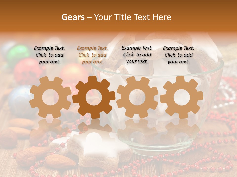 Snacks Background Traditional PowerPoint Template