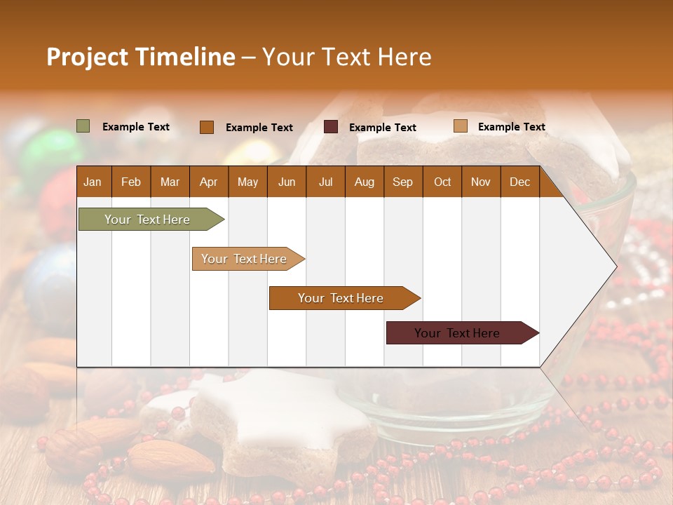 Snacks Background Traditional PowerPoint Template