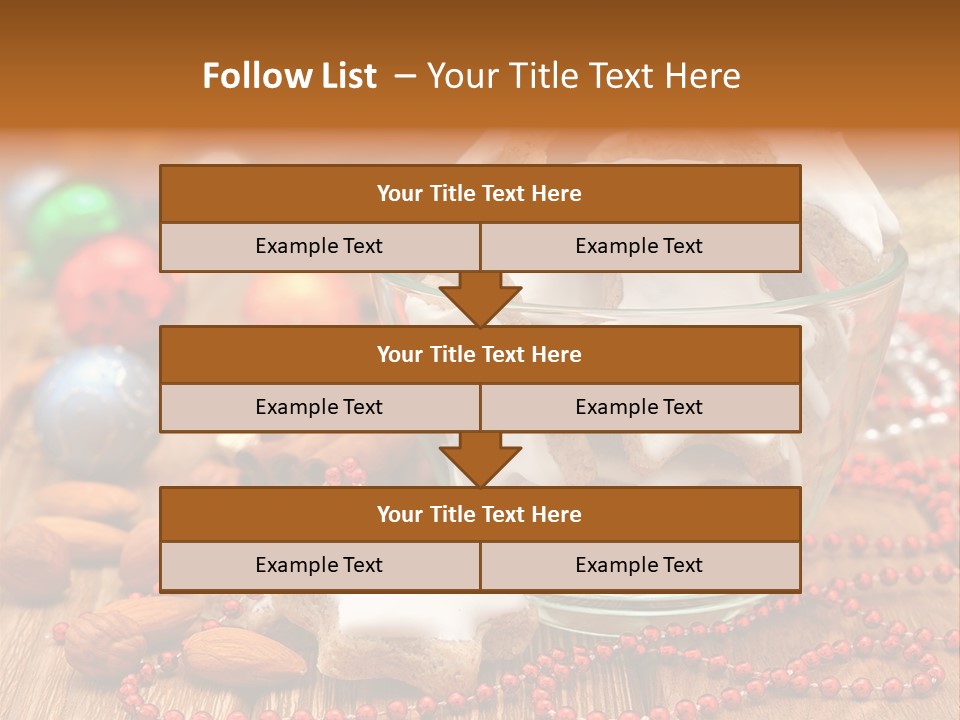 Snacks Background Traditional PowerPoint Template