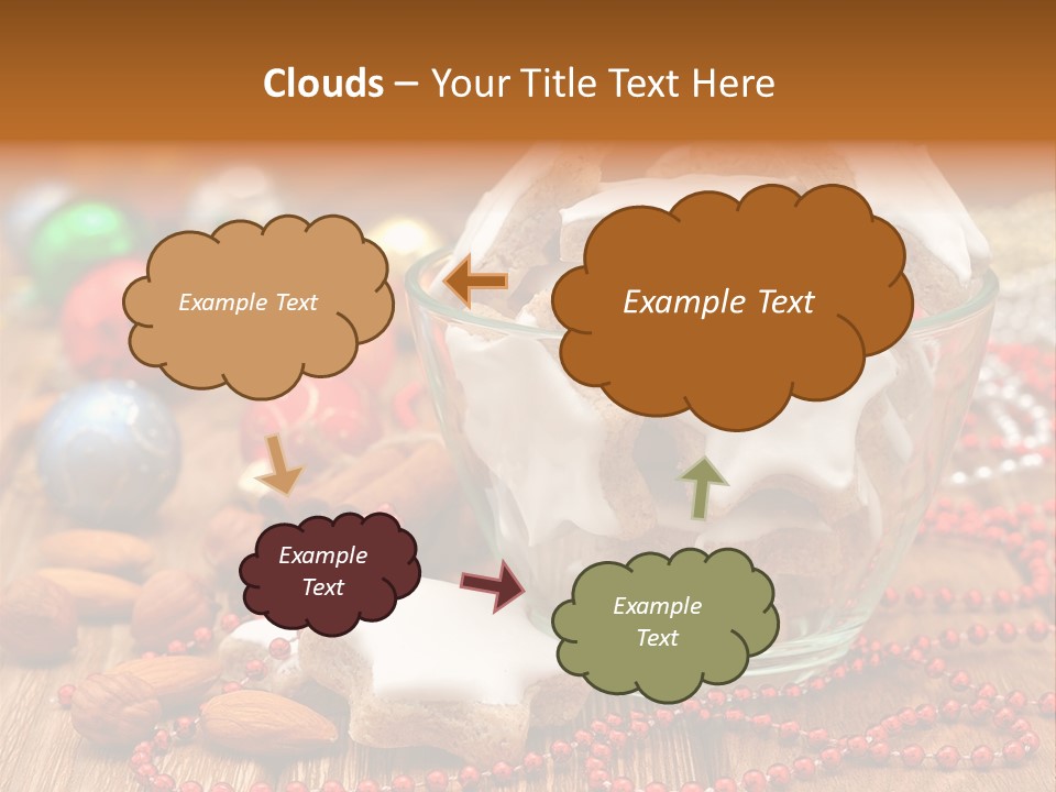 Snacks Background Traditional PowerPoint Template