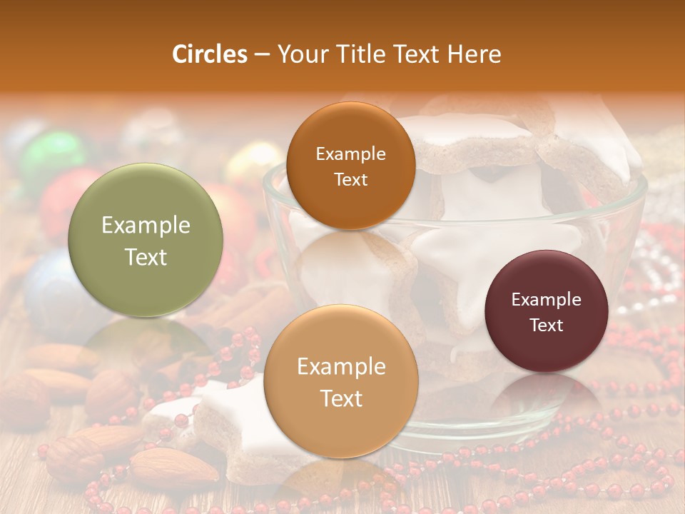 Snacks Background Traditional PowerPoint Template